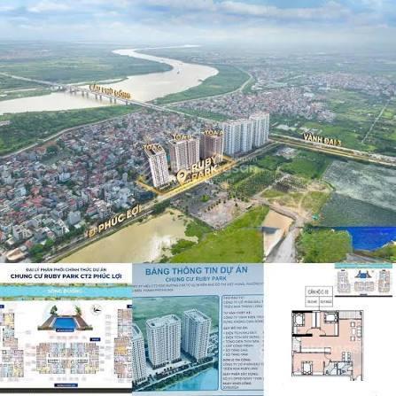 Trực tiếp chủ đầu tư dự án ruby park phúc lợi bàn giao 2027, có 4 tầng hầm