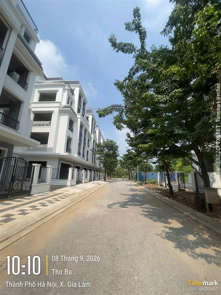 Bán liền kề green little town cổ bi gia lâm 87.5m², sổ đỏ sẵn sàng, kd đỉnh, ck 6% ký trực tiếp cđt