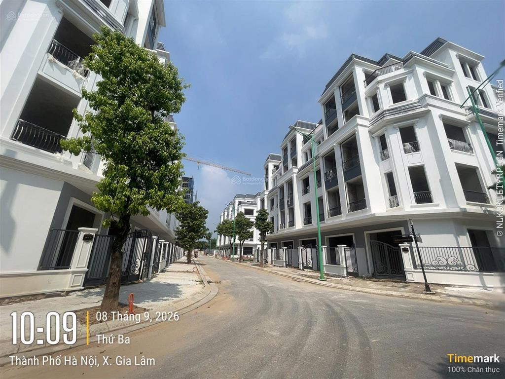 Bán liền kề green little town cổ bi gia lâm 87.5m², sổ đỏ sẵn sàng, kd đỉnh, ck 6% ký trực tiếp cđt