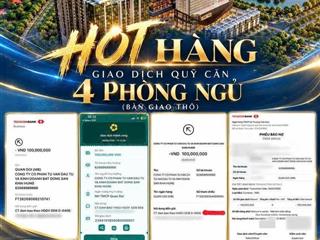 Căn hộ cao cấp 4 phòng ngủ của cđt tân hoàng minh tại việt hưng long biên, chỉ 73tr/m2