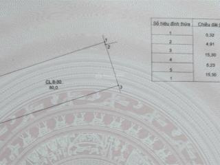 Chính chủ gửi bán 80m2 tái định cư phố keo kim sơn mặt tiền rộng đẹp nhất khu