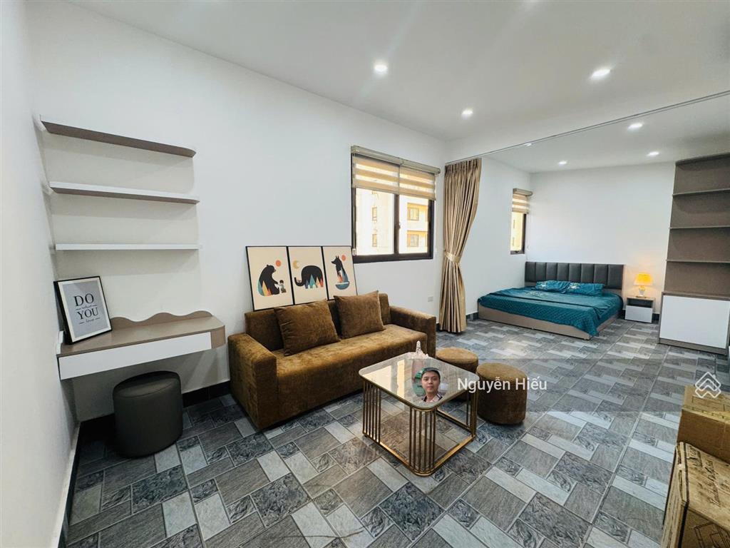 Cho thuê phòng chdv tại ngọc khánh, 35m2, thiết kế 1n1k, full đồ, sân chill view đẹp