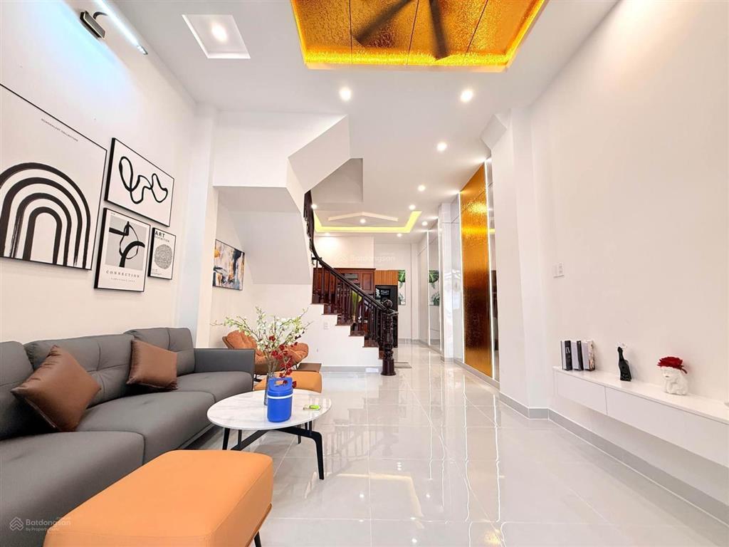 Nhà 4 tầng btct hẻm xe hơi thông các ngã  7,99tỷ  ngay công viên làng hoa