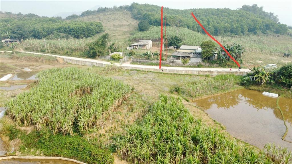 Lô đất 831m có 200tc tại kim bôi hb thế đất cao thoáng viu cánh đồng