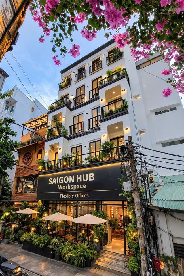 Saigon hub  hồ con rùa  văn phòng đẳng cấp có giá thuê nổi bật ngay lõi trung tâm