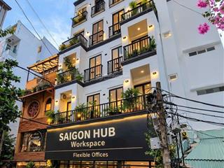 Saigon hub  hồ con rùa  văn phòng đẳng cấp có giá thuê nổi bật ngay lõi trung tâm