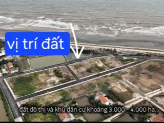 Bán nhanh lô đất thổ cư mặt biển hải thịnh ninh bình, vị trí đẹp, sổ đỏ full thổ cư