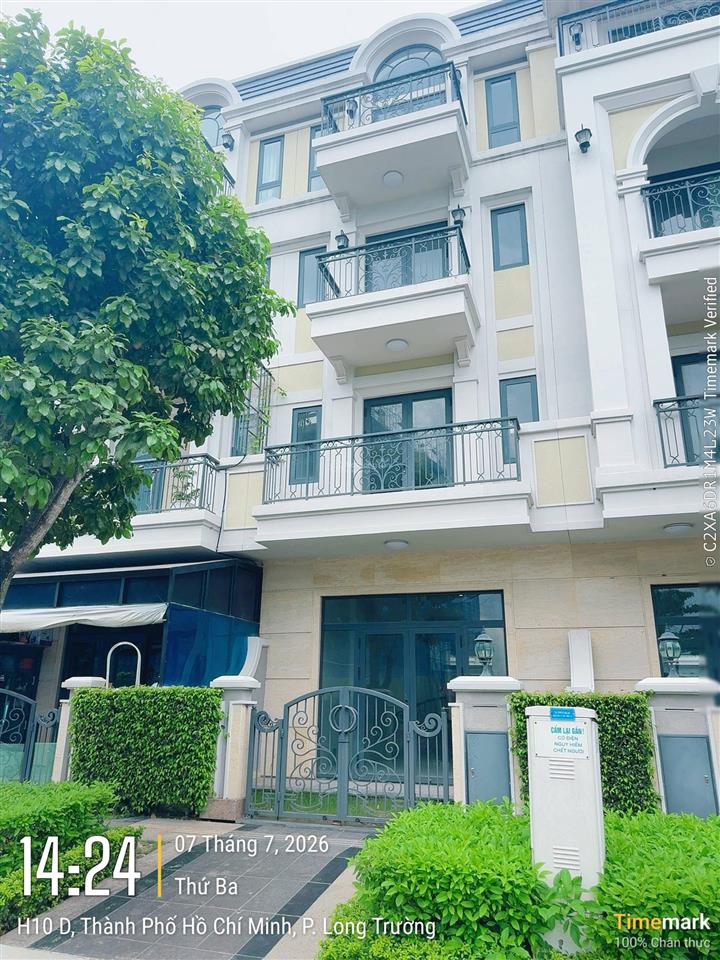 Bán căn nhà phố classia khang điền mt 18m | 100m2 | 1 trệt 3 lầu hoàn thiện | sổ hồng sẵn | 20 tỷ