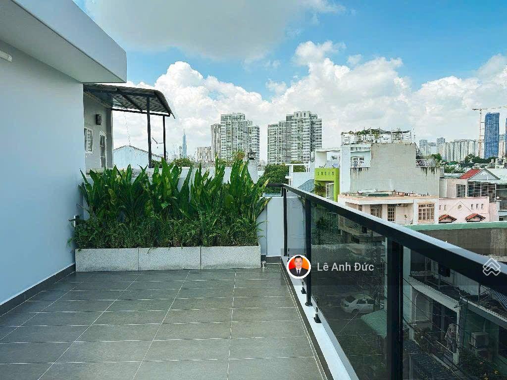 Tặng full nội thất cao cấp  bán nhà 4 tầng 2 mặt tiền trước sau ngang 6*10m hiện đại siêu hiếm