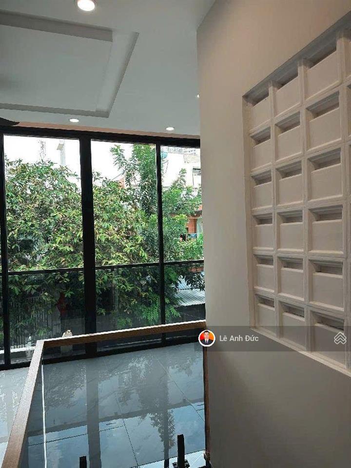 Tặng full nội thất cao cấp  bán nhà 4 tầng 2 mặt tiền trước sau ngang 6*10m hiện đại siêu hiếm