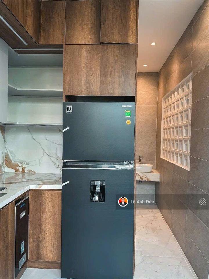 Tặng full nội thất cao cấp  bán nhà 4 tầng 2 mặt tiền trước sau ngang 6*10m hiện đại siêu hiếm