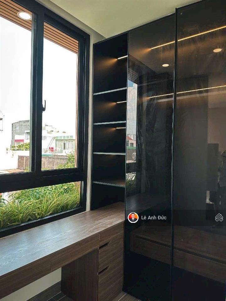 Tặng full nội thất cao cấp  bán nhà 4 tầng 2 mặt tiền trước sau ngang 6*10m hiện đại siêu hiếm