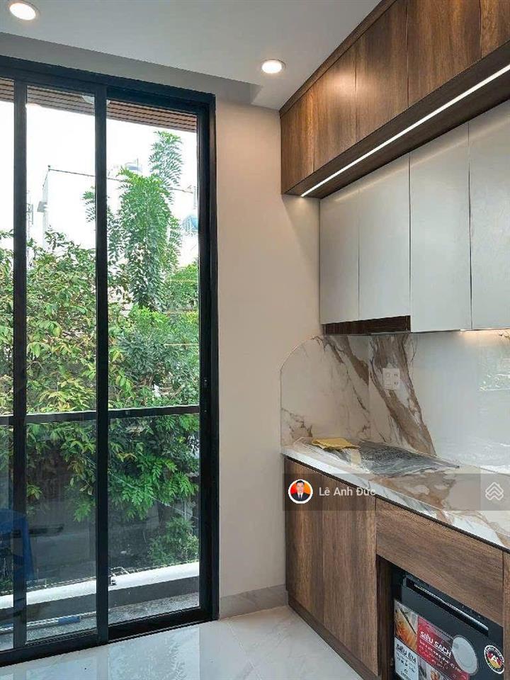 Tặng full nội thất cao cấp  bán nhà 4 tầng 2 mặt tiền trước sau ngang 6*10m hiện đại siêu hiếm