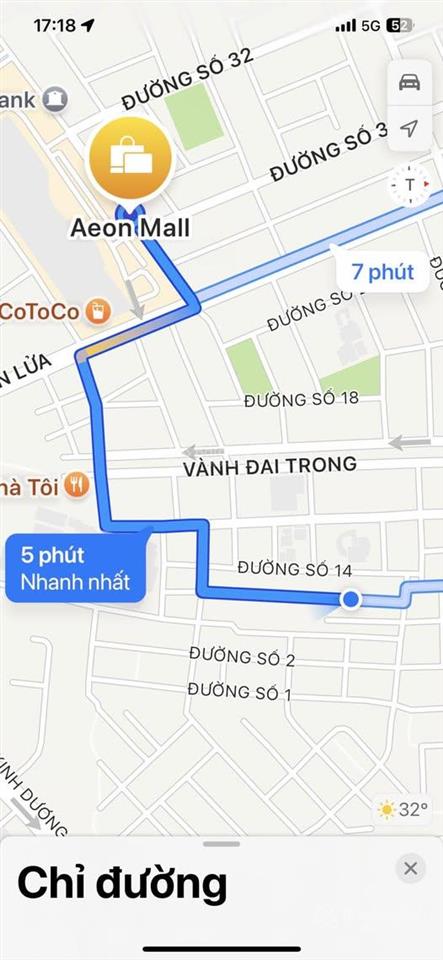 Chỉ 7.26 tỷ có nhà mt khu tên lửa, đường số 12 gần vành đai trong, 3p về aeon, 4 x 10m, 3.5 tấm,shr