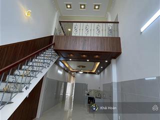 Nhà hẽm xe hơi chiến lược  bình tân, giáp q6 và khu tên lửa, 4x20, 1 trệt 1 lững, 3pn, 3wc, 6.7 tỷ