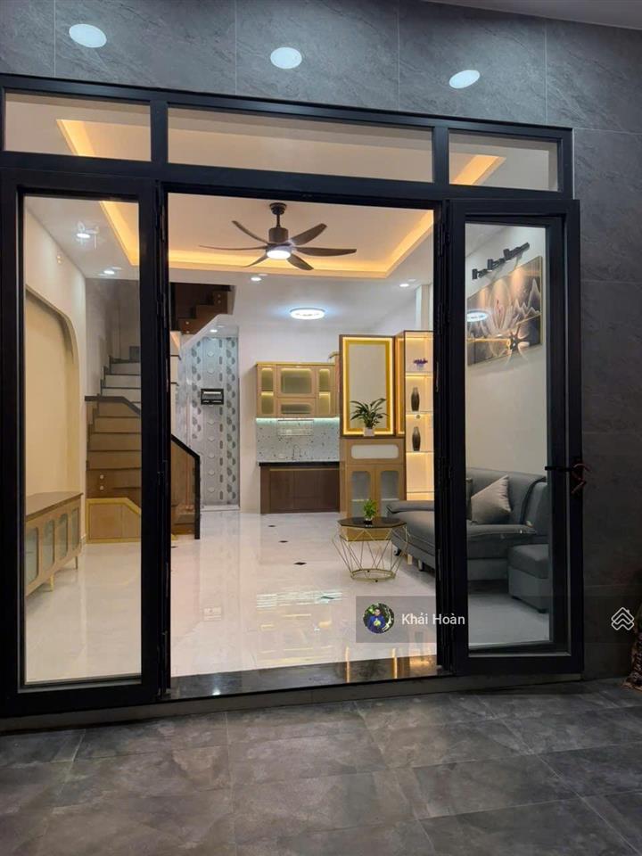 Nhà hẽm 1/ trương phước phan bình tân, nhà mới nt cao cấp, cách mt 1 căn, 4.3x 13,25, 1 trệt 1 lầu