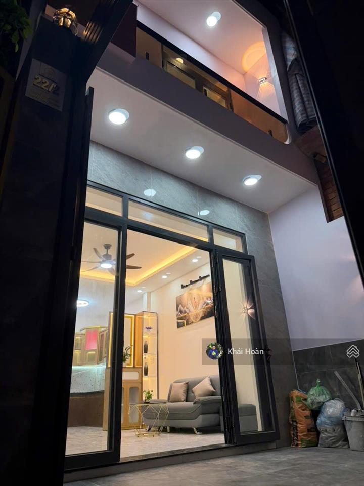 Nhà hẽm 1/ trương phước phan bình tân, nhà mới nt cao cấp, cách mt 1 căn, 4.3x 13,25, 1 trệt 1 lầu
