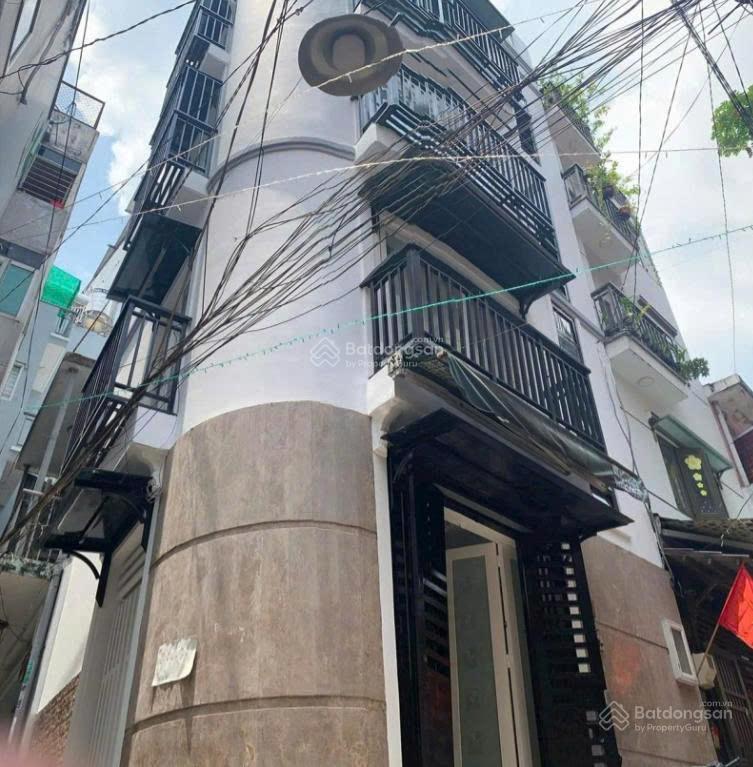 Hẻm xe hơi hồ thị kỷ quận 10  25m2 ngang 5m vuông  5 tầng hoàn công.