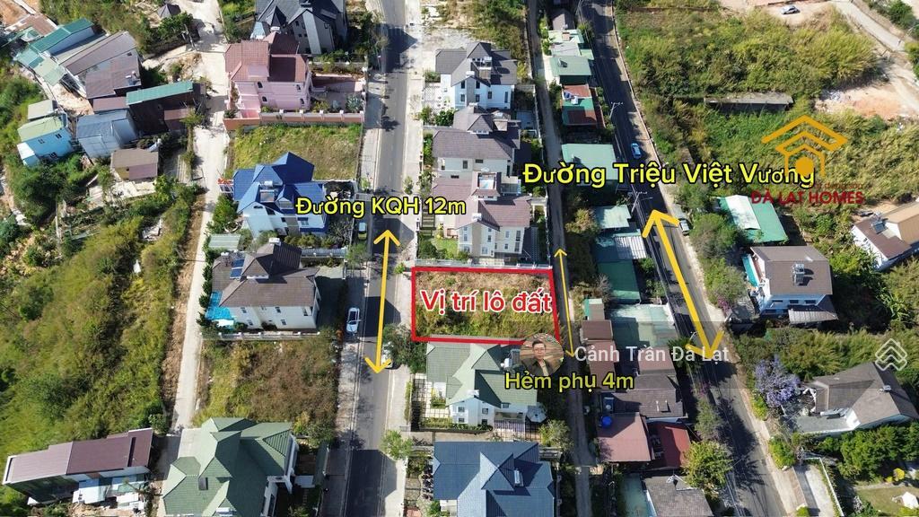 Lô đất biệt thự khu dic an sơn. 2 mặt tiền, view thung lũng