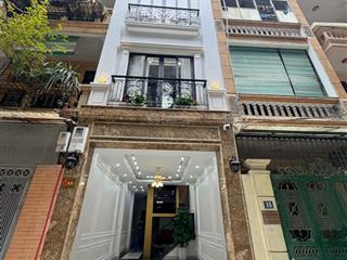 Bán nhà pl đường hoàng quốc việt, nghĩa đô, 55m2 x 6 tầng, xây mới, thang máy, ngõ thông ô tô.