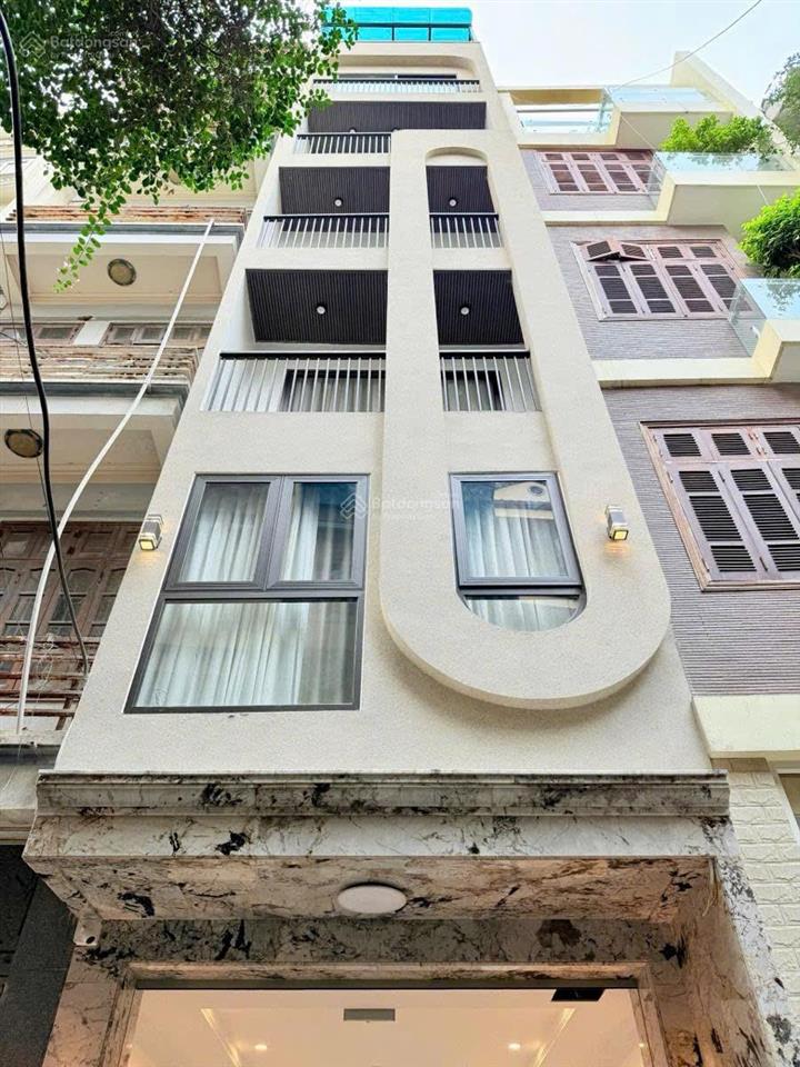 Nhà xây mới 55m2 x 7 tầng, thang máy. phân lô mạc thái tổ, trung kính, ô tô tránh, giá 29,5 tỷ