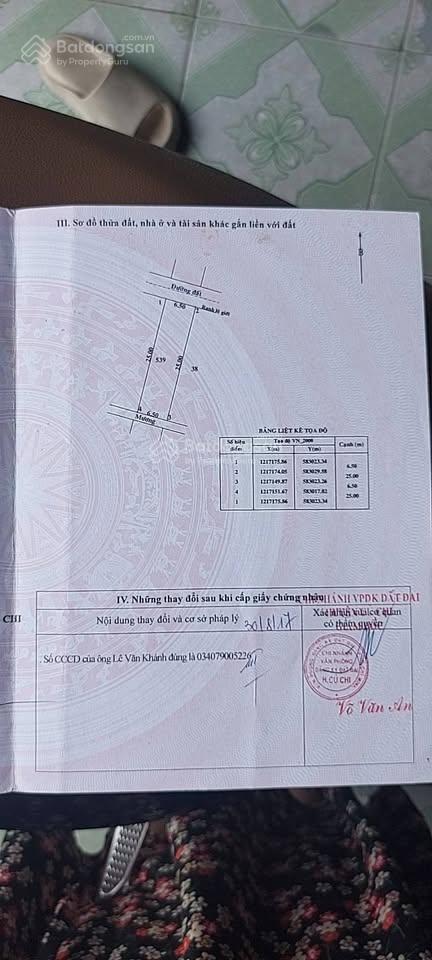 Bán gấp đất 1 xẹt đường nguyễn thị lắng, củ chi. dt 162m2, sổ riêng, dân cư đông. giá 1 tỷ 6.