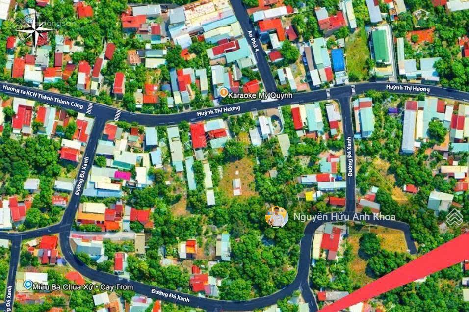 Bán gấp lô góc 2 mặt tiền (144,7 m2) tại đ. huỳnh thị hương, phường trảng bàng. shr  giá 760tr