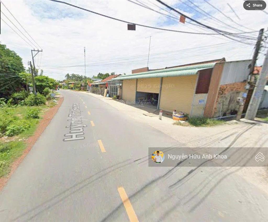 Bán gấp lô góc 2 mặt tiền (144,7 m2) tại đ. huỳnh thị hương, phường trảng bàng. shr  giá 760tr