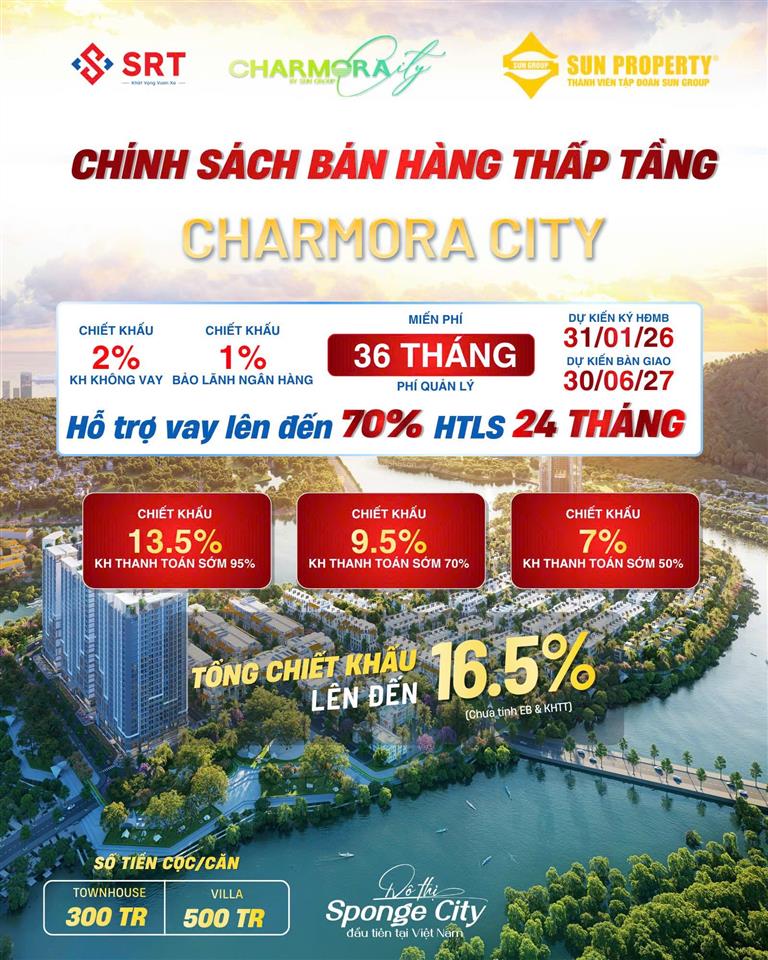 Căn d1812 biệt thự song lập gần mặt sông trục đường thông d18 giá cđt không chênh  sun group