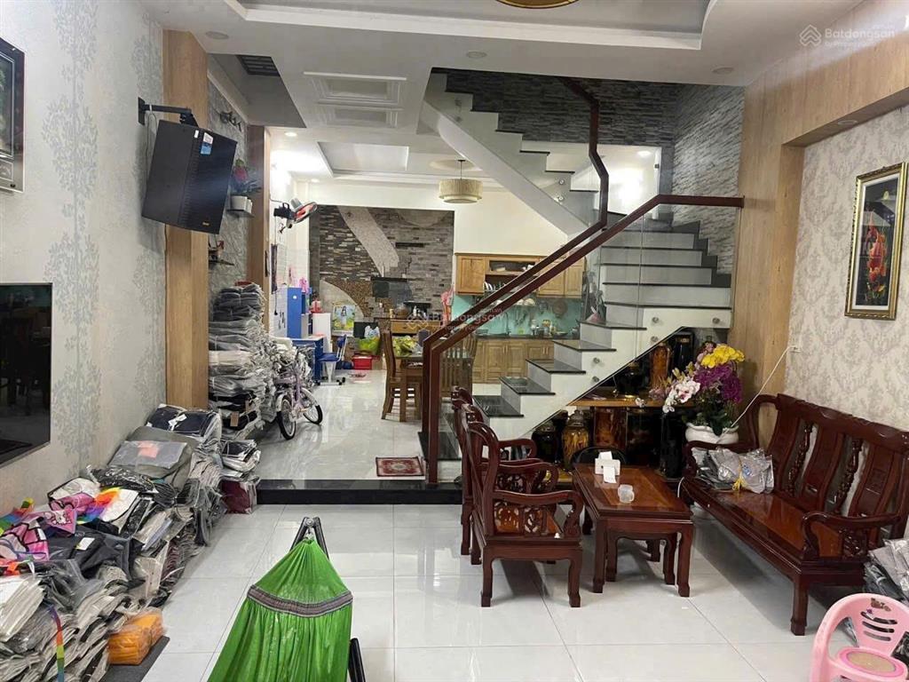 Nhà 3 lầu hxh lê văn thọ, dt 4m x 17m, nở hậu 5,7m  giá 9,2 tỷ tl
