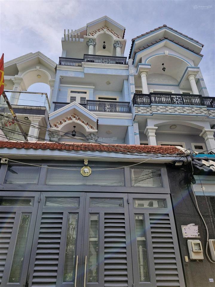 Nhà 4 tầng hxh nguyễn duy cung, dt 4m x 22,5m  giá 8,95 tỷ