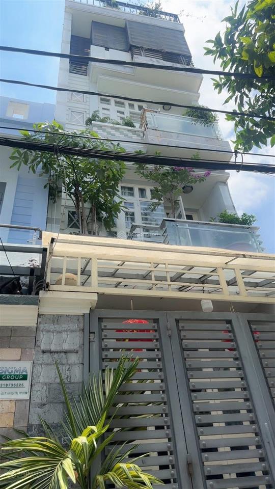 Nhà 4 tầng, hẻm xe hơi phan huy ích, dt 4m x 17m  giá 7,1 tỷ tl