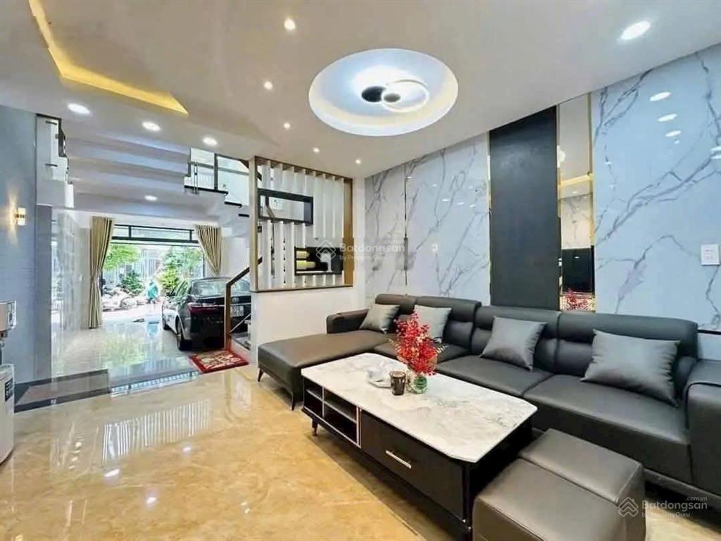 Nhà đẹp 5 tầng, hẻm 8m quang trung, dt 4m x 16m  giá 10,6 tỷ tl