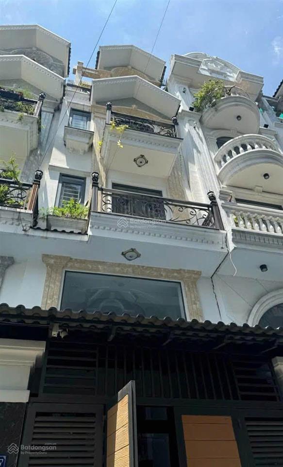 Nhà 5 tầng, hẻm xe hơi bùi quang là, dt 4m x 14,5m  giá 7 tỷ tl