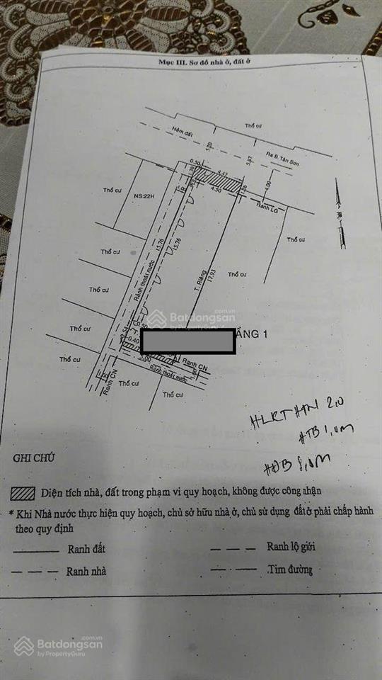 Bán nhà c4 góc 2mt hxh tân sơn, 5x20m