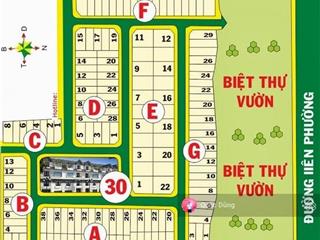 Bán nền đất khu mẫu giáo trung ương 3, liên phường dt 6x22m(132m2) đối diện công viên giá 85tr/m2