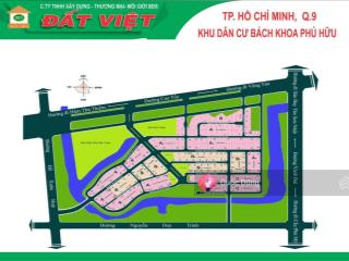 Tổng hợp các nền đất giá tốt bán nhanh tại kdc đh bách khoa, p long trường tp hcm giá từ 63tr/m2