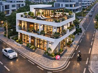 Bán căn nhà mặt tiền đường bưng ông thoàn góc 2 mặt tiền dt 8x20m sổ sẵn đã hoàn công giá 18.7tỷ