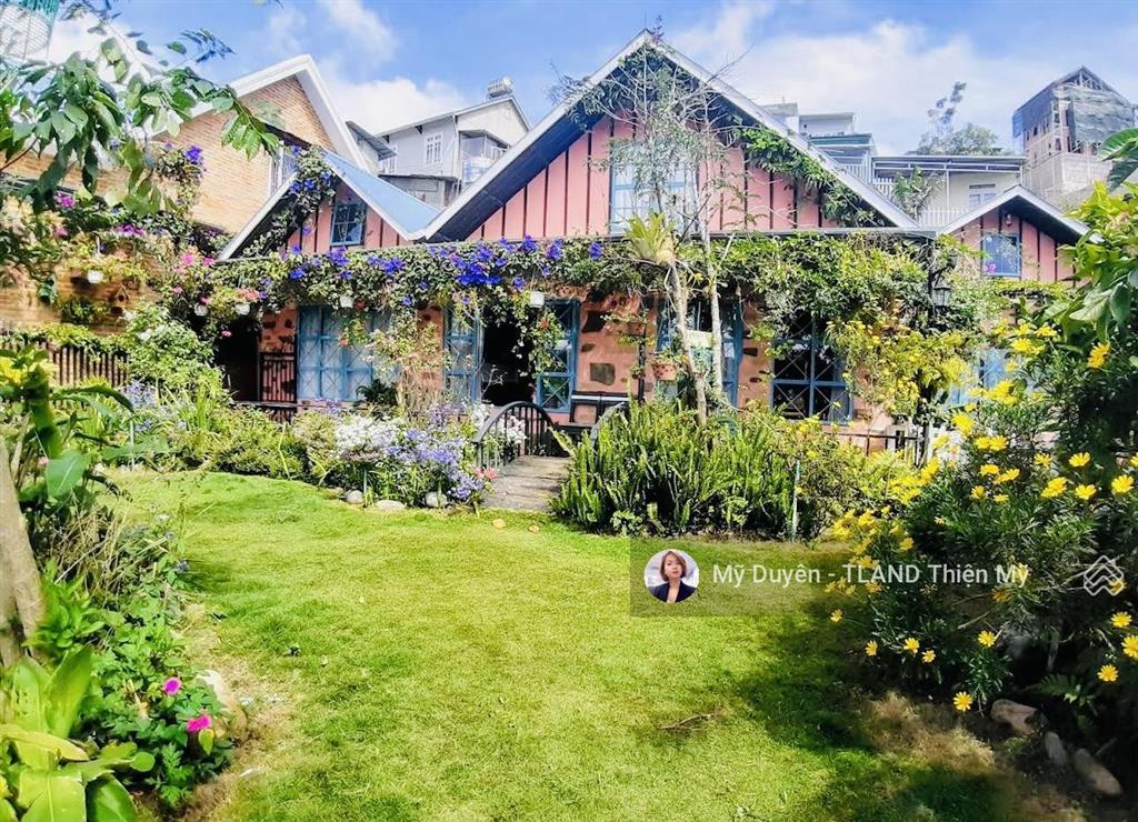 Bán nhanh homestay sân vườn tràn ngập hoa tại đống đa đà lạt 727m2 43 tỷ