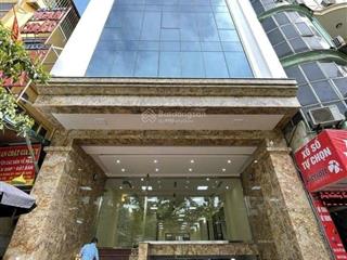 Giá hợp lý! tòa nhà mp nguyễn chánh thông sàn khép kín, ô tô 8 làn vỉa hè 5m, 65m*9t, dt 1.5 tỷ/năm