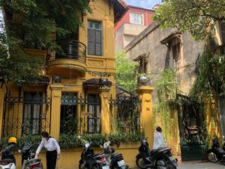Biệt thự pháp nhóm 2 mặt phố trung tâm hoàn kiếm