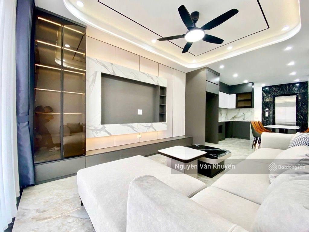 Bán nhà thượng thanh 58m2  11 tỷ  6 tầng thang máy  full nội thất xịn  ô tô đỗ cửa