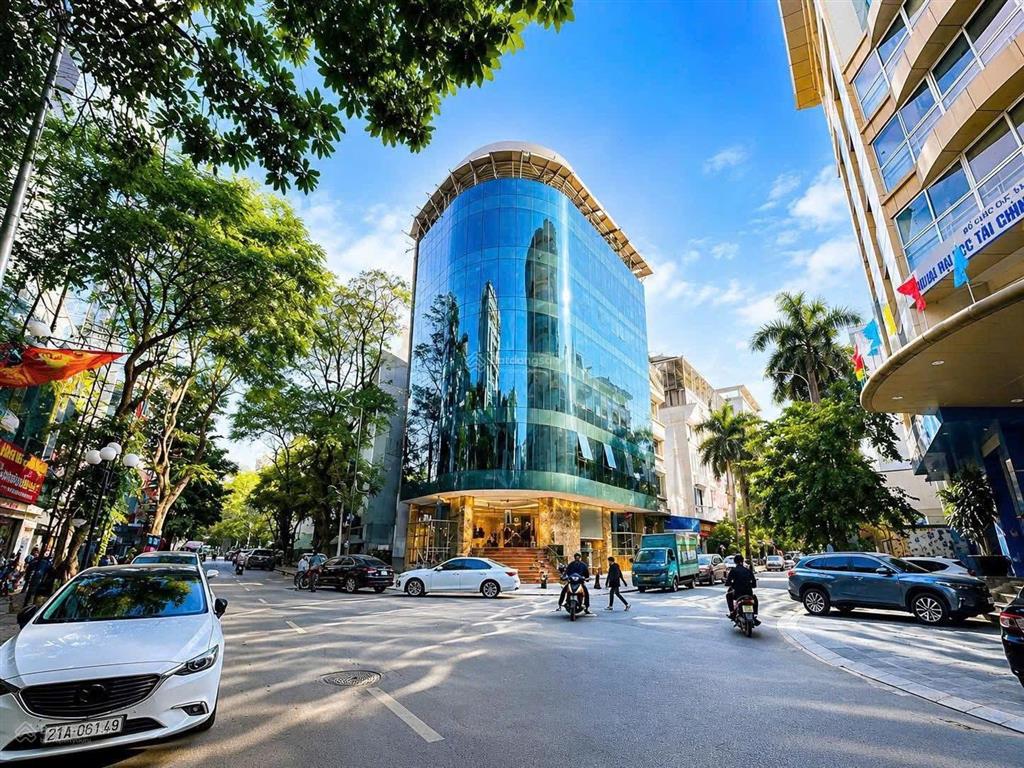 Siêu phẩm toà nhà vp mặt phố dịch vọng hậu  lô góc hiếm có khó tìm mặt phố vip vỉa hè rộng