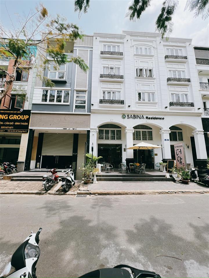 Bán cặp đôi nhà phố kinh doanh hưng phước, phú mỹ hưng, quận 7, diện tích 222m2, giá 66 tỷ, shr