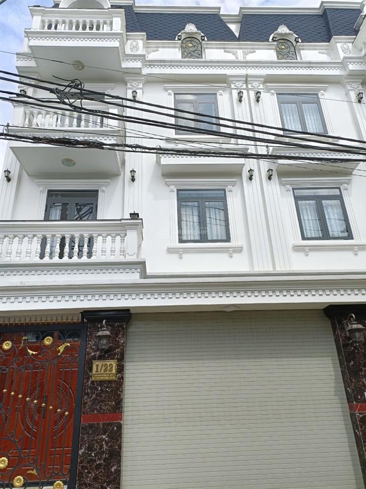 Bán gấp nhà 4 lầu full nội thất cao cấp, 1 trục nguyễn văn quá, dt 7x12m, giá 8.5 tỷ