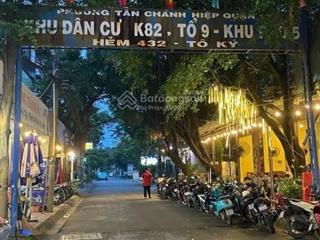 Đất xây chdv 6m x 20m full thổ 120m2, hẻm nhựa 12m kdc k82 vip đường tô ký