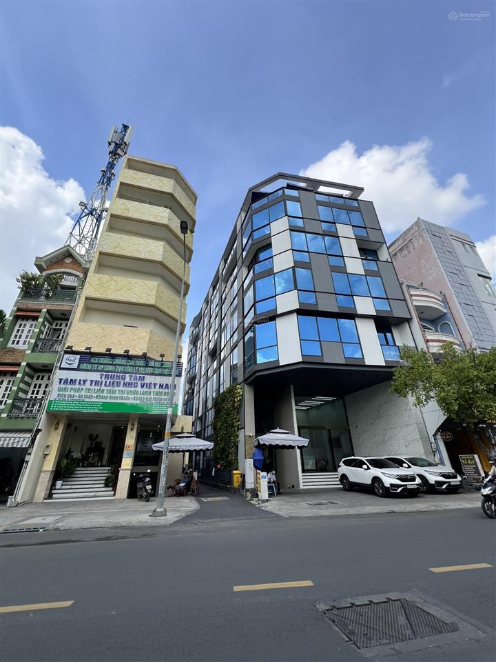 Siêu phẩm nhà góc 2 mặt tiền đẹp nhất hoàng hoa thám 8x20m trệt 23 lầu chỉ 65 tỷ tl