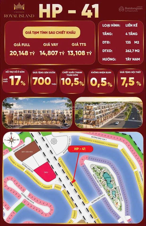 Shouse xẻ khe mặt đường hp 51m giá tốt nhất thời điểm hiện tại