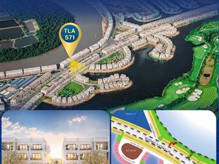 Nổi bật tla571 căn shophouse sở hữu vị trí kinh doanh đắt giá.