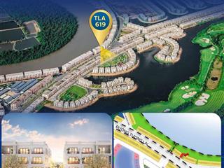 Tla 619 căn shopshouse sở hữu vị trí đẹp nằm trên trục đường đắt giá lưu lượng khách qua lại đông